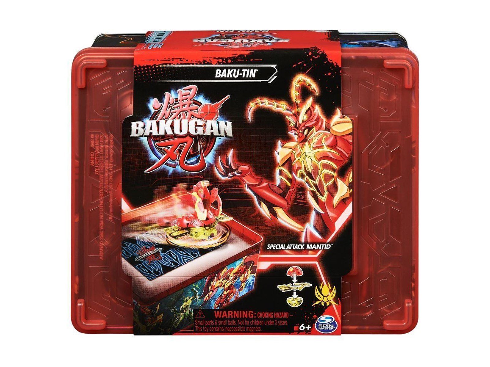 Bakugan Baku-tin with Special Attack Mantid Bakugan Baku-tin with Special Attack Mantid
